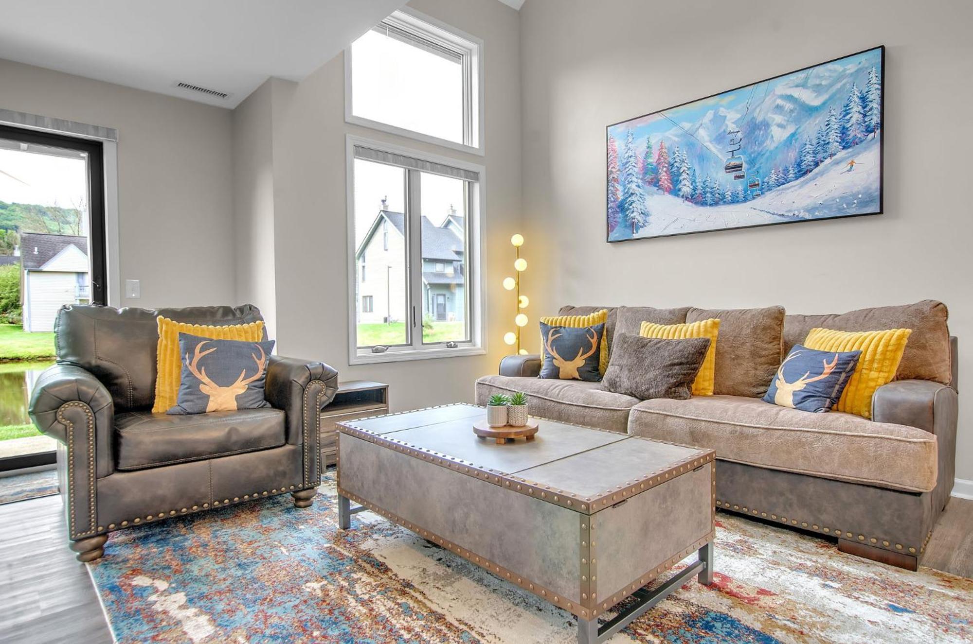 Family Townhouse With Fireplace Ellicottville Eksteriør bilde
